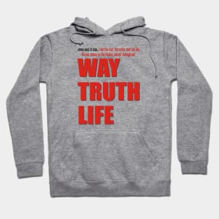 WAY TRUTH LIFE Hoodie